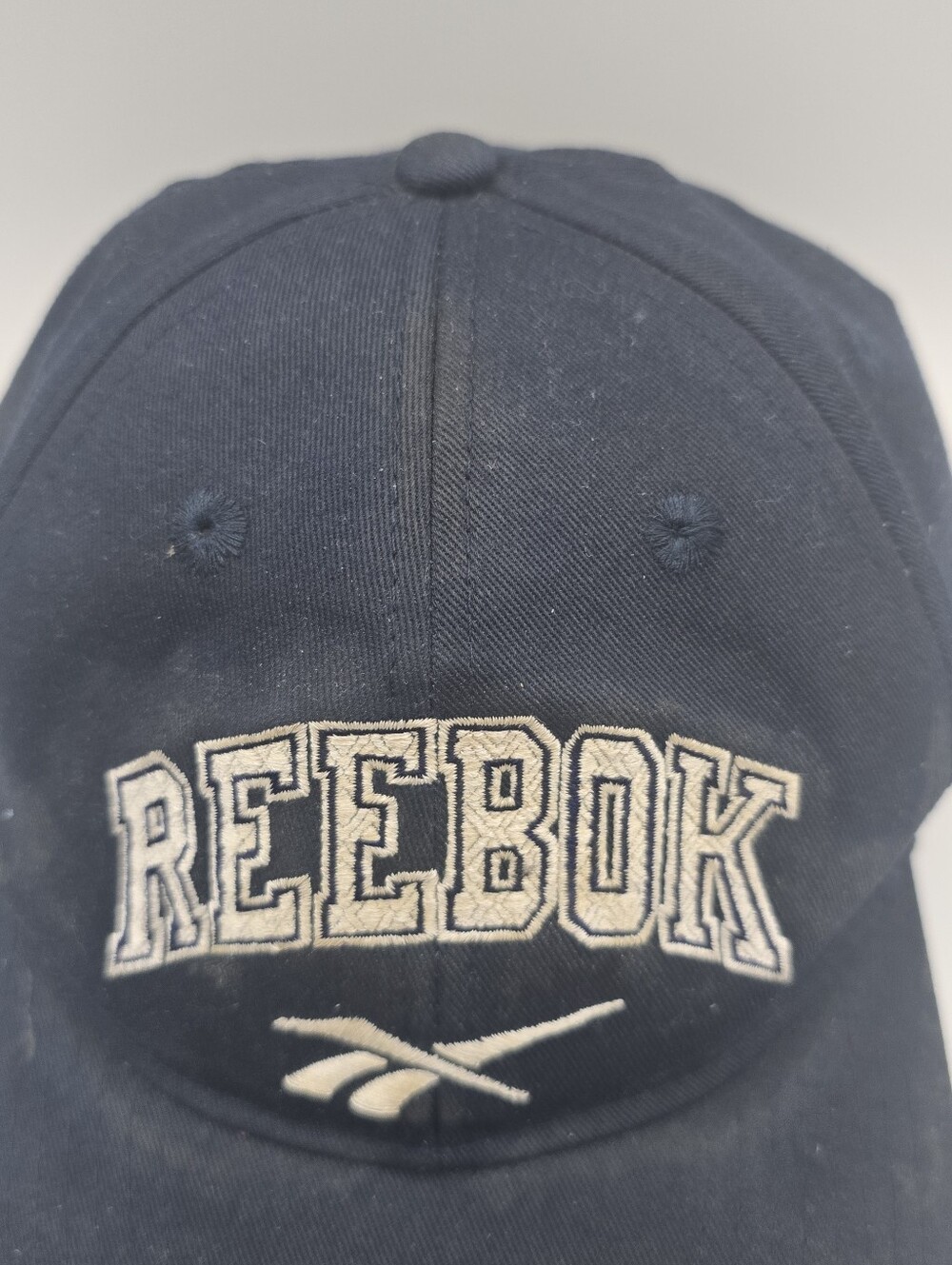 Vintage Reebok Navy Adjustable Snapback Hat - Picture 9 of 15